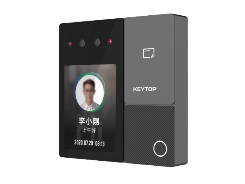 科拓人脸识别一体机 2.8寸（智能门禁系统、人行道闸门禁配套设备）