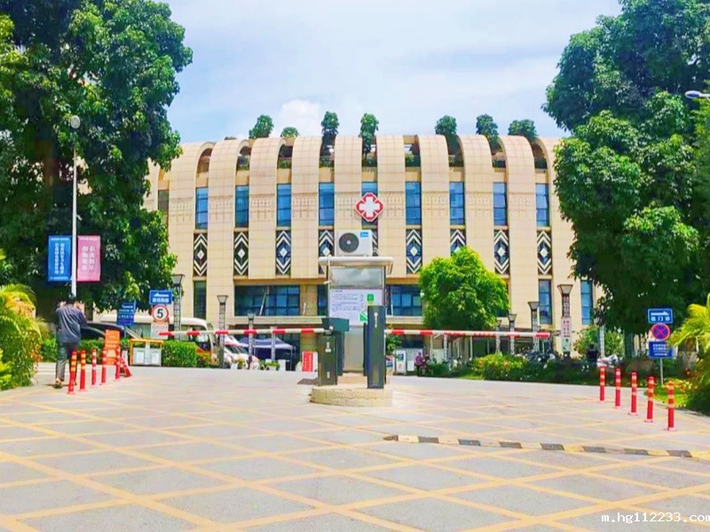 广西国际壮医医院停车场收费管理系统及设备案例