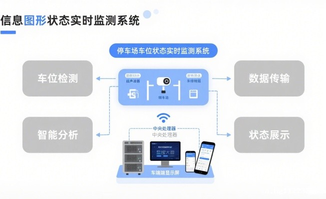 停车场车位状态实时监测系统：现代停车难题的智能化解决方案
